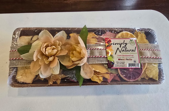 Dehydrated Fruit Tray - Rectangle